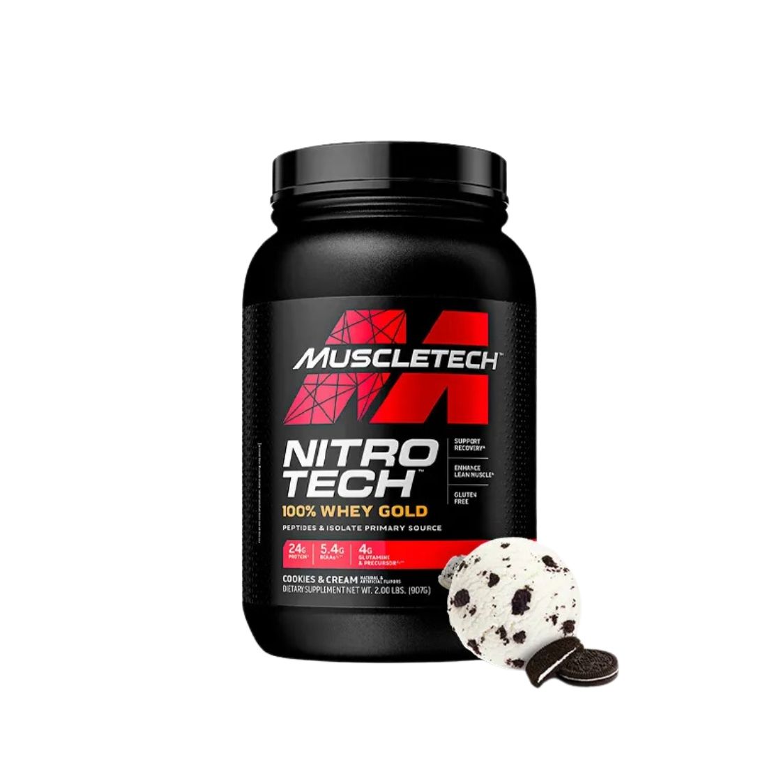 Nitro Tech Whey Gold cookies and cream 2lbs MUSCLETECH_0