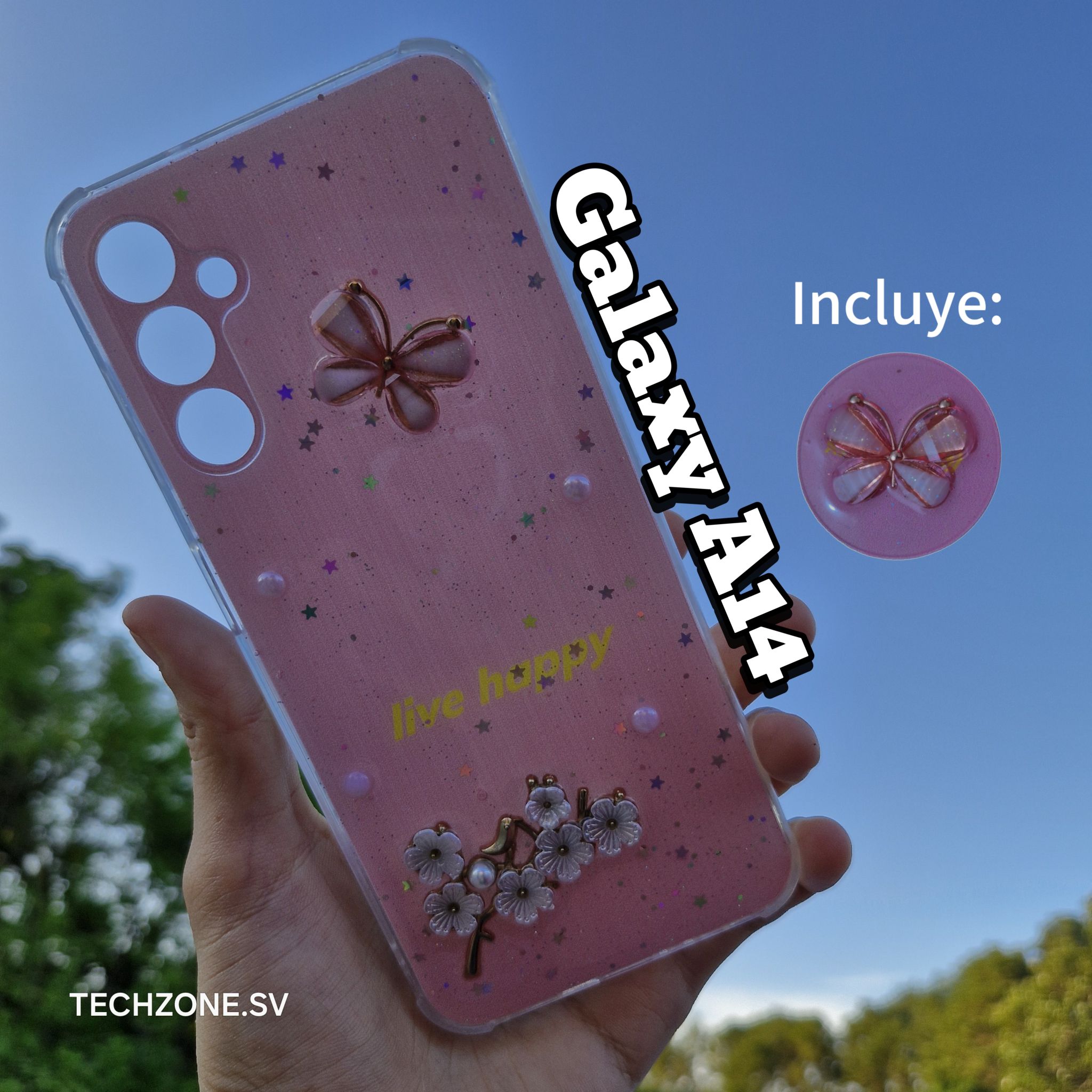 Case Galaxy A14 - Rosado_0