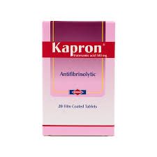 Kaprone (Tranexamic Acid ) 500mg 1x20 Tab_1