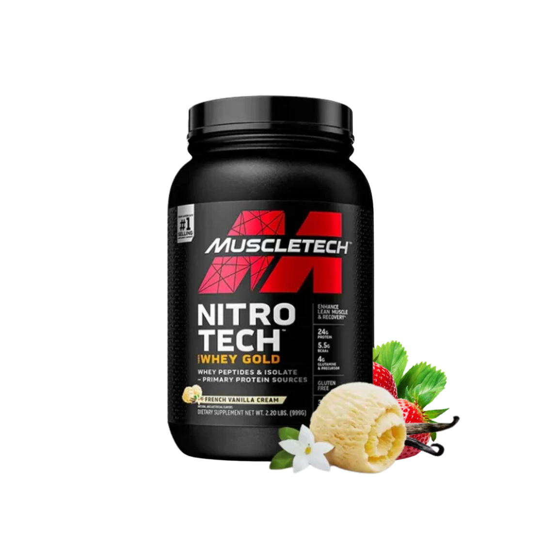 Nitro Tech Whey Gold vainilla 2lbs MUSCLETECH_0