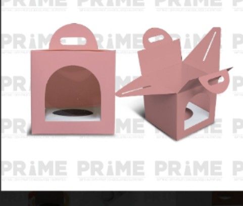 Pink Cupcake Box for 1_1