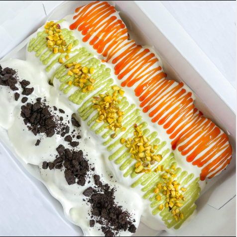 Box of 12 (bite sizes), with toppings _0