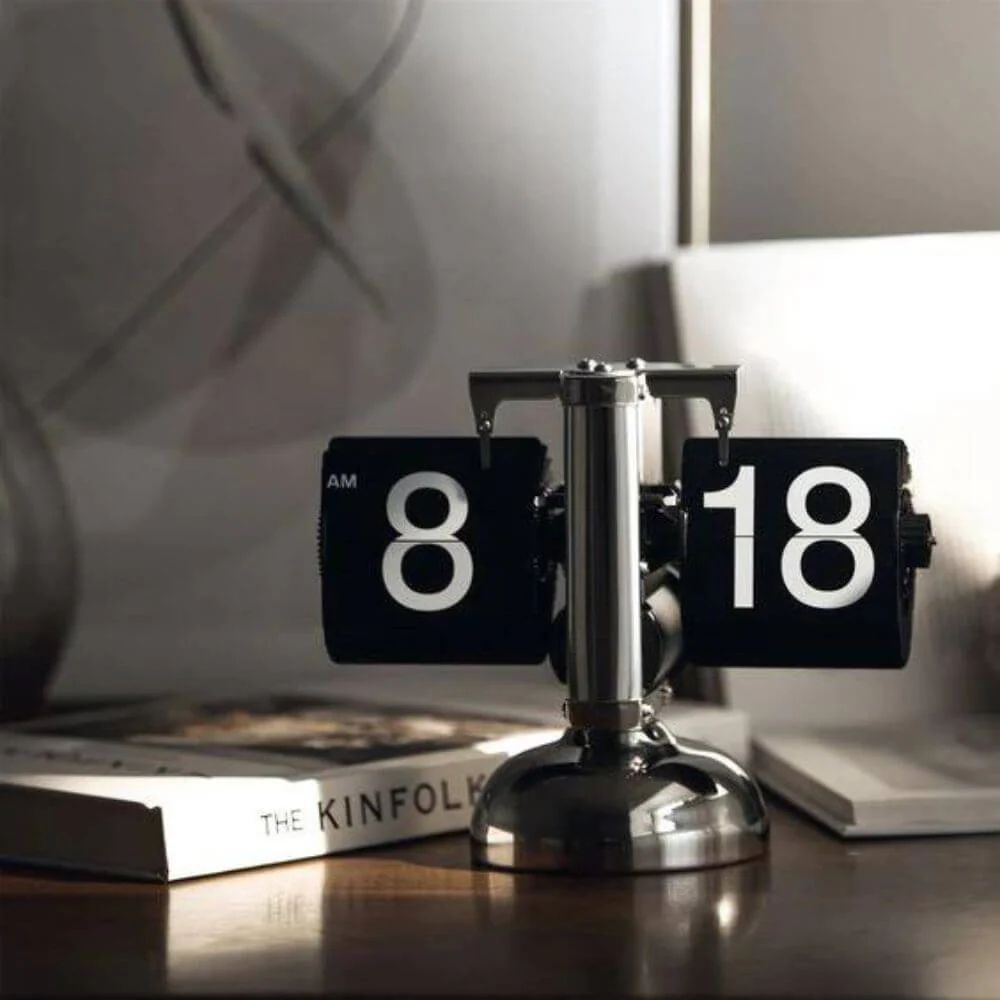 Mechanical flip desk clock_1