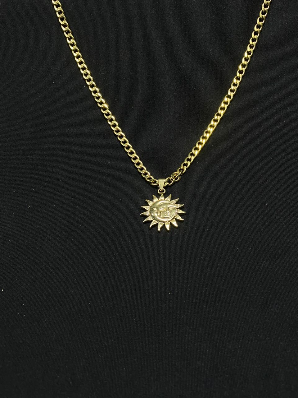 Sun Pendant Necklace_0