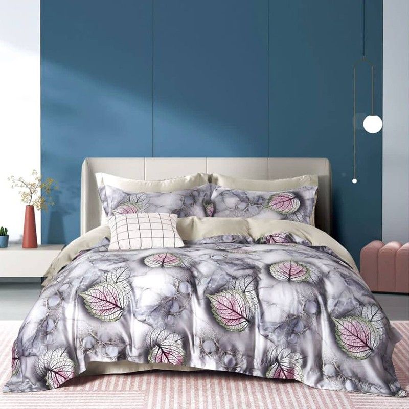 Sleep Buddy Set Sprei Leafmale Lyocell 60s_0