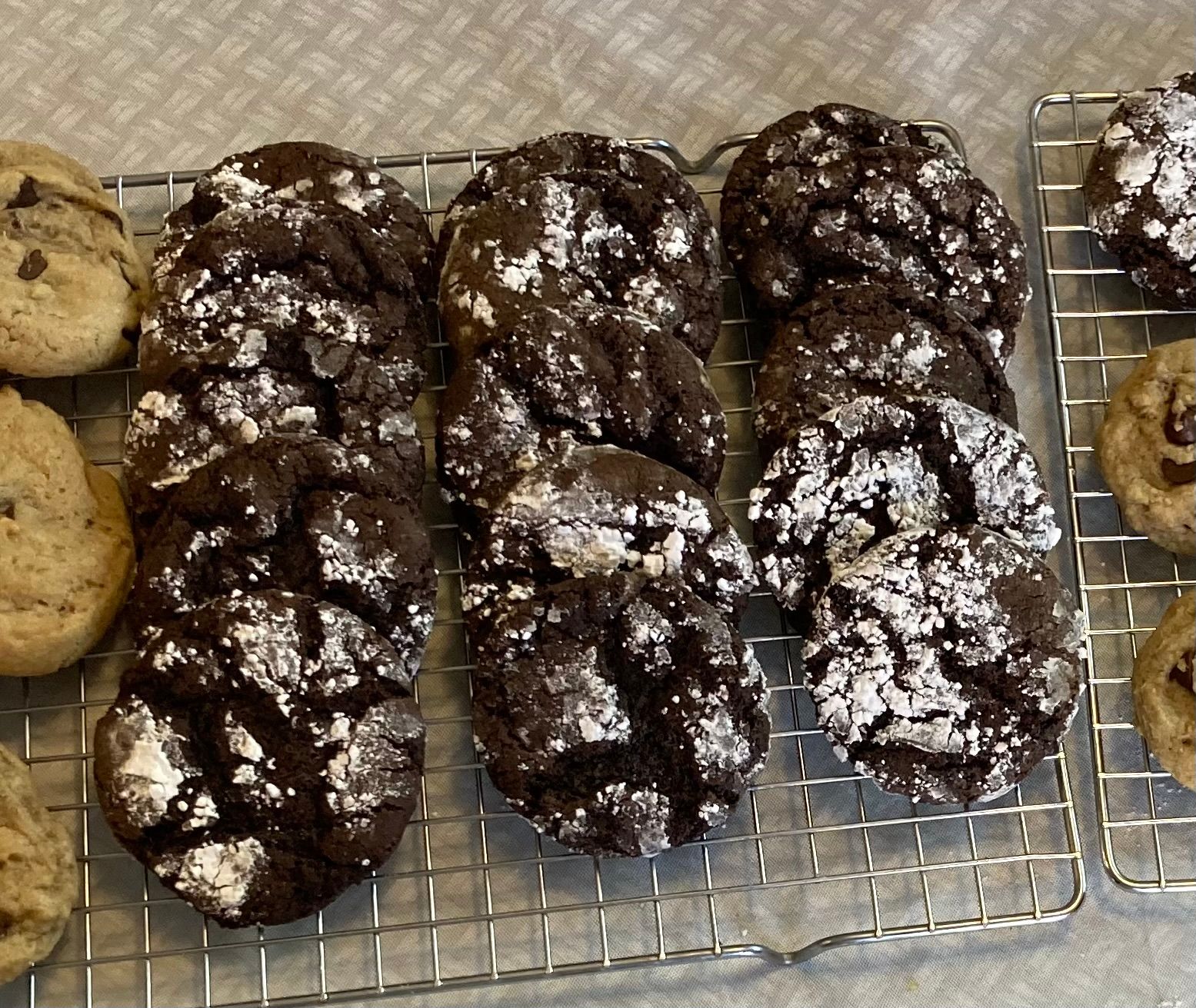 Chocolate Crinkle Sourdough Cookies עוגיות מחמצת שוקולד_0