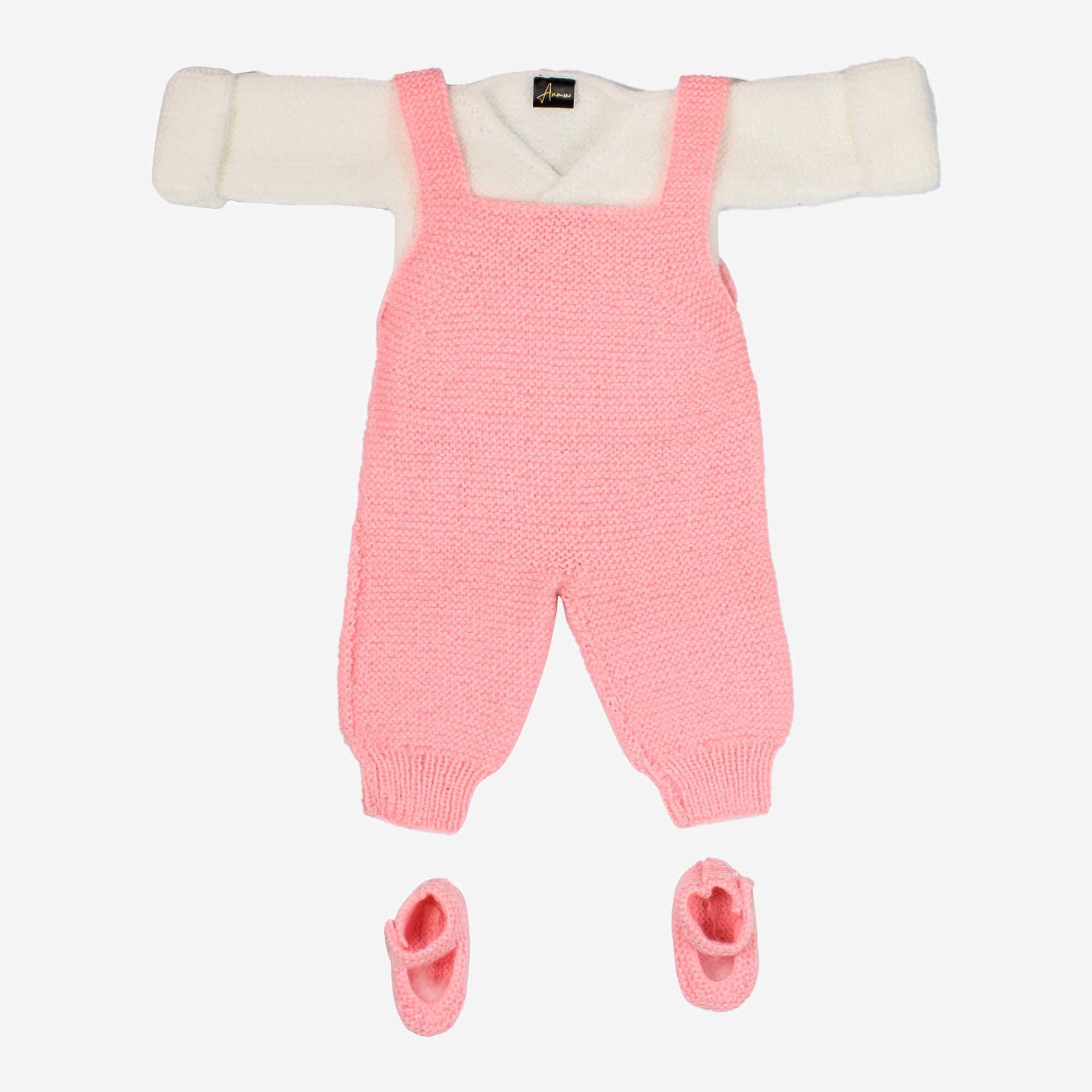 Blush Cuddle - Pink Baby Romper Set_0