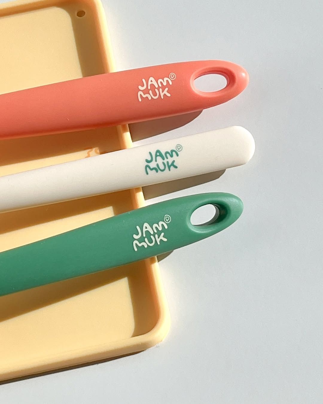 JAMMUK [NEW] Platinum Silicone Kitchen Utensils_3