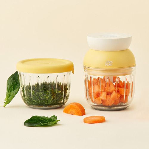 JAMMUK [NEW] Wireless Baby Food Chopper [300ml x 2] _1