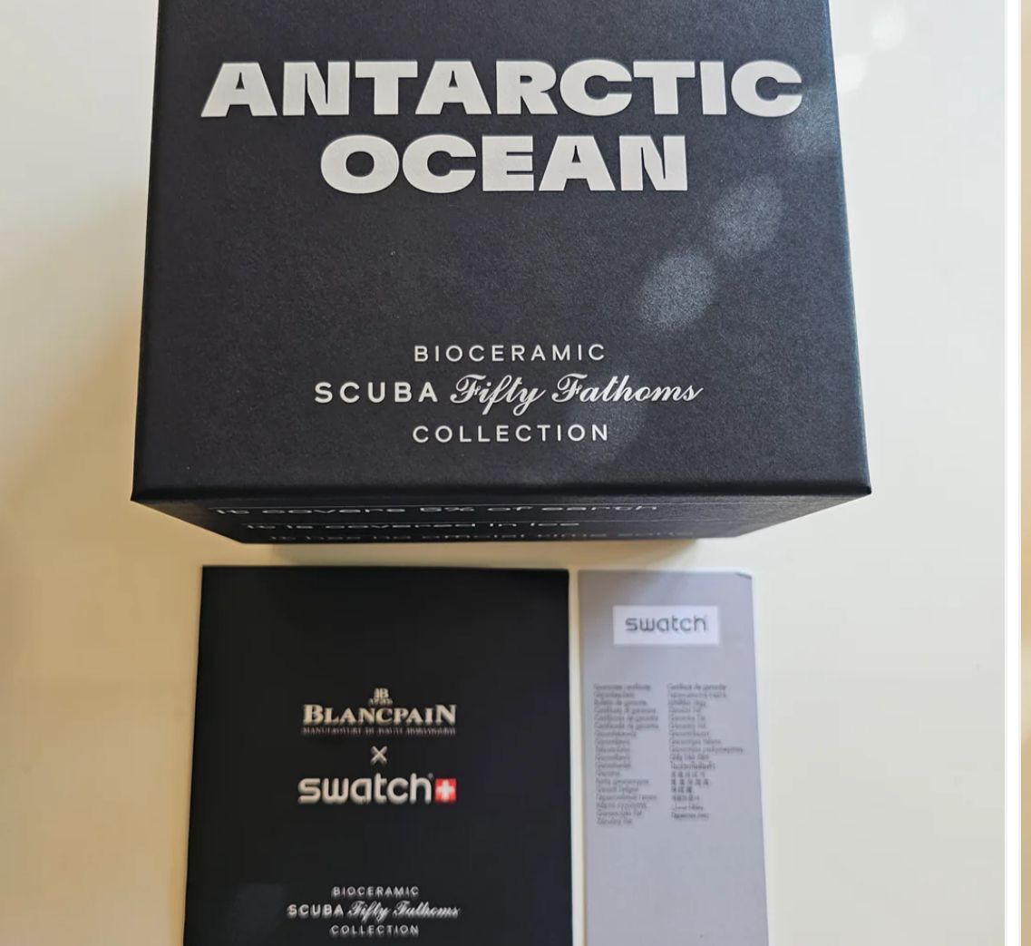 Swatch X Blancpain Fifty Fathoms Antartic Ocean_6