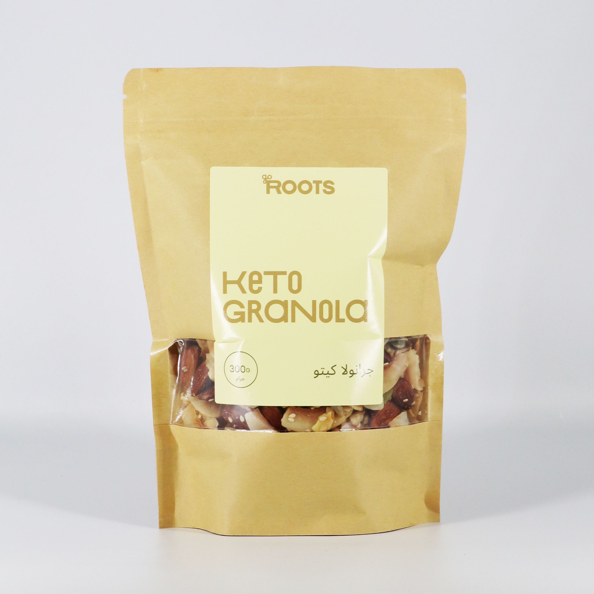 Roots Keto Granola Gluten-free 300g_0