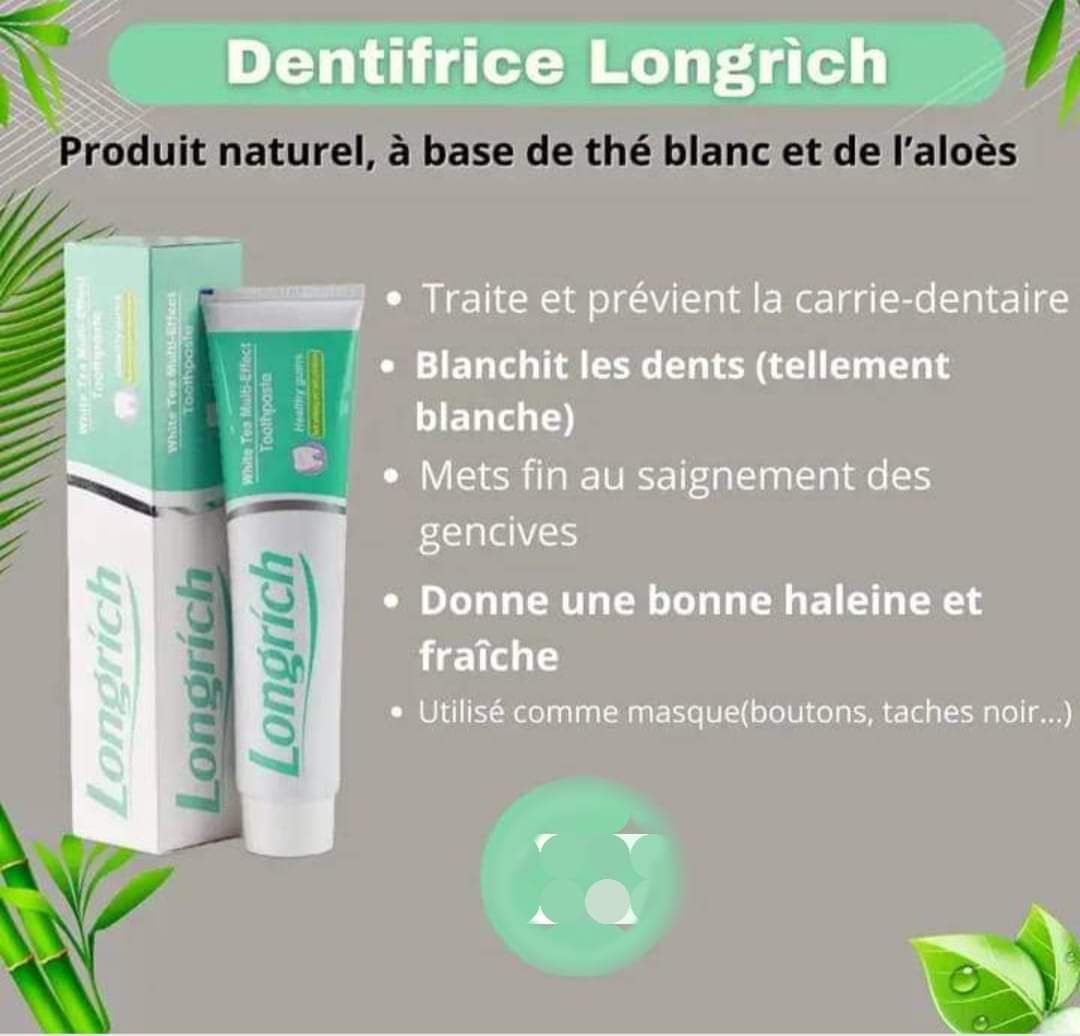 PATE À DENTIFRICE LONGRICH _0