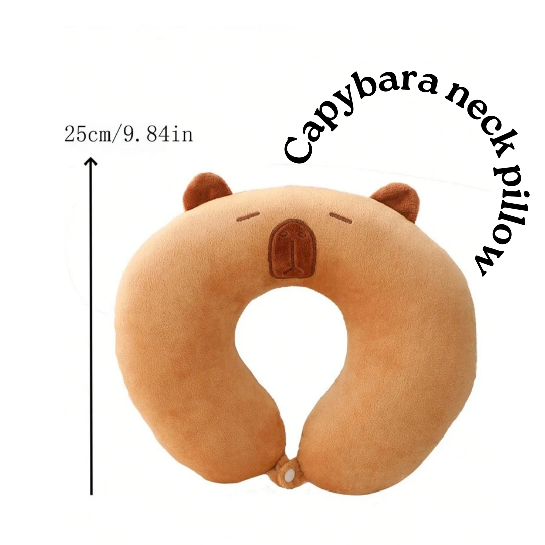 Capybara Neck Pillow_0