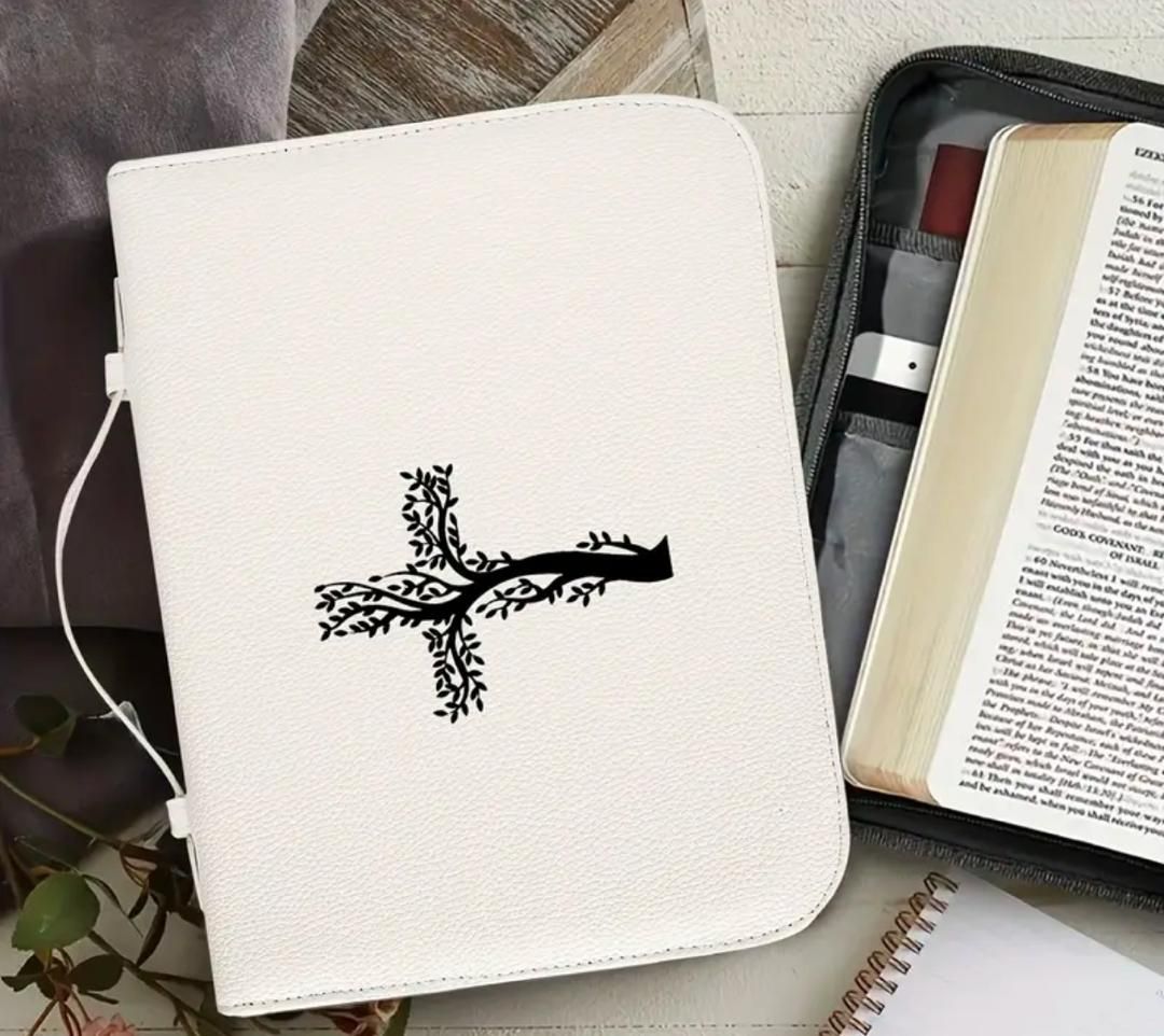 Bible Cover Case with Cross Design _3