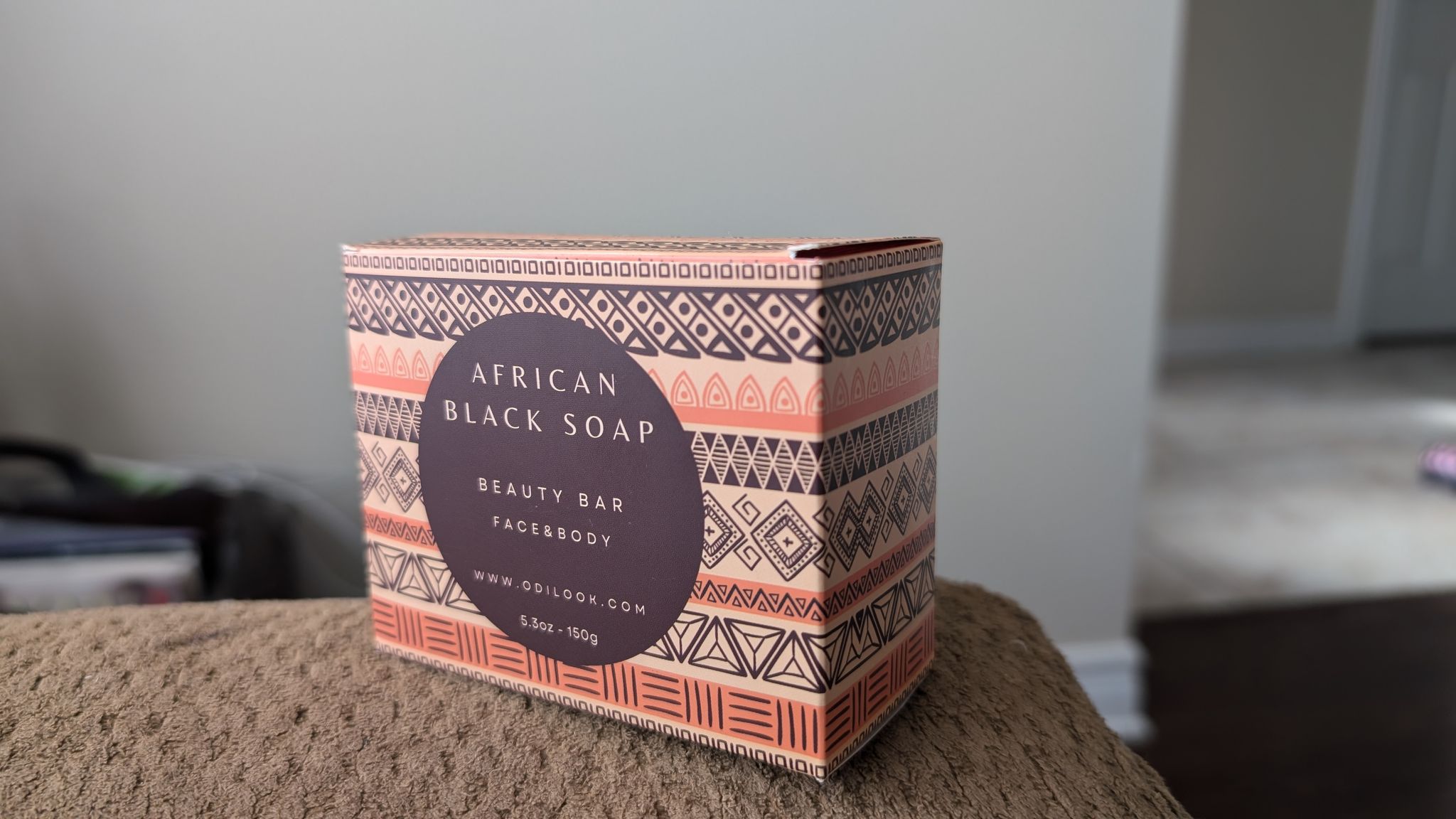 African Black Soap Beauty Bar 150g_0