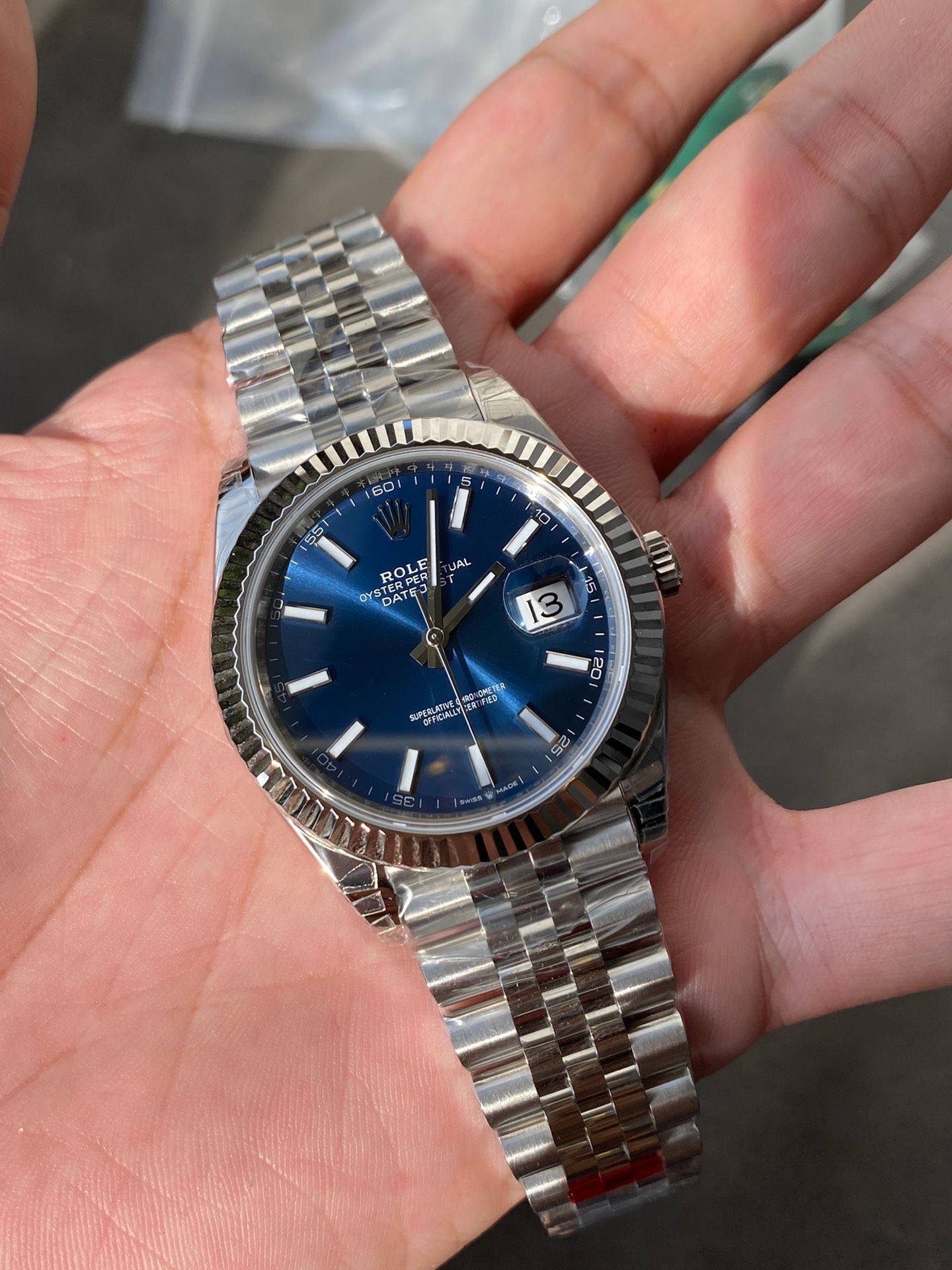 Rolex Datejust Blue Dial _1