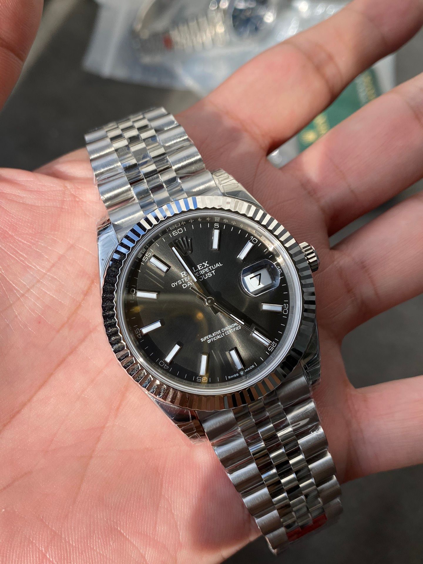 Rolex Datejust Slate Grey Dial_1