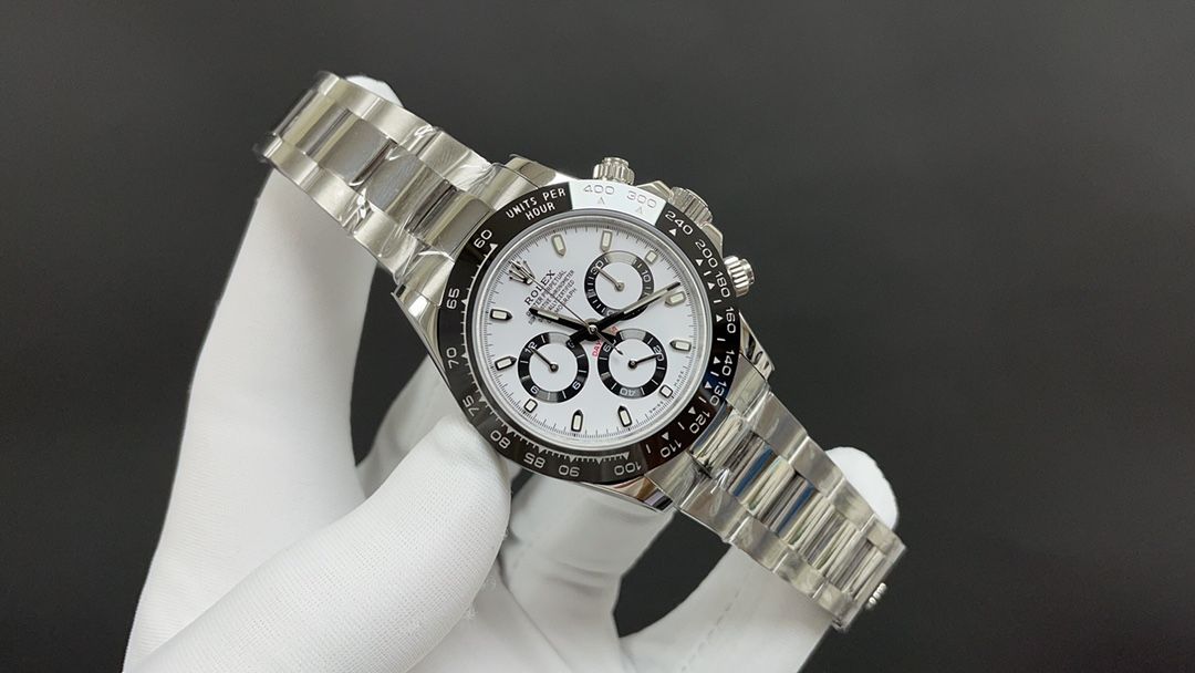 Rolex Cosmograph Daytona Steel With White Dial _1