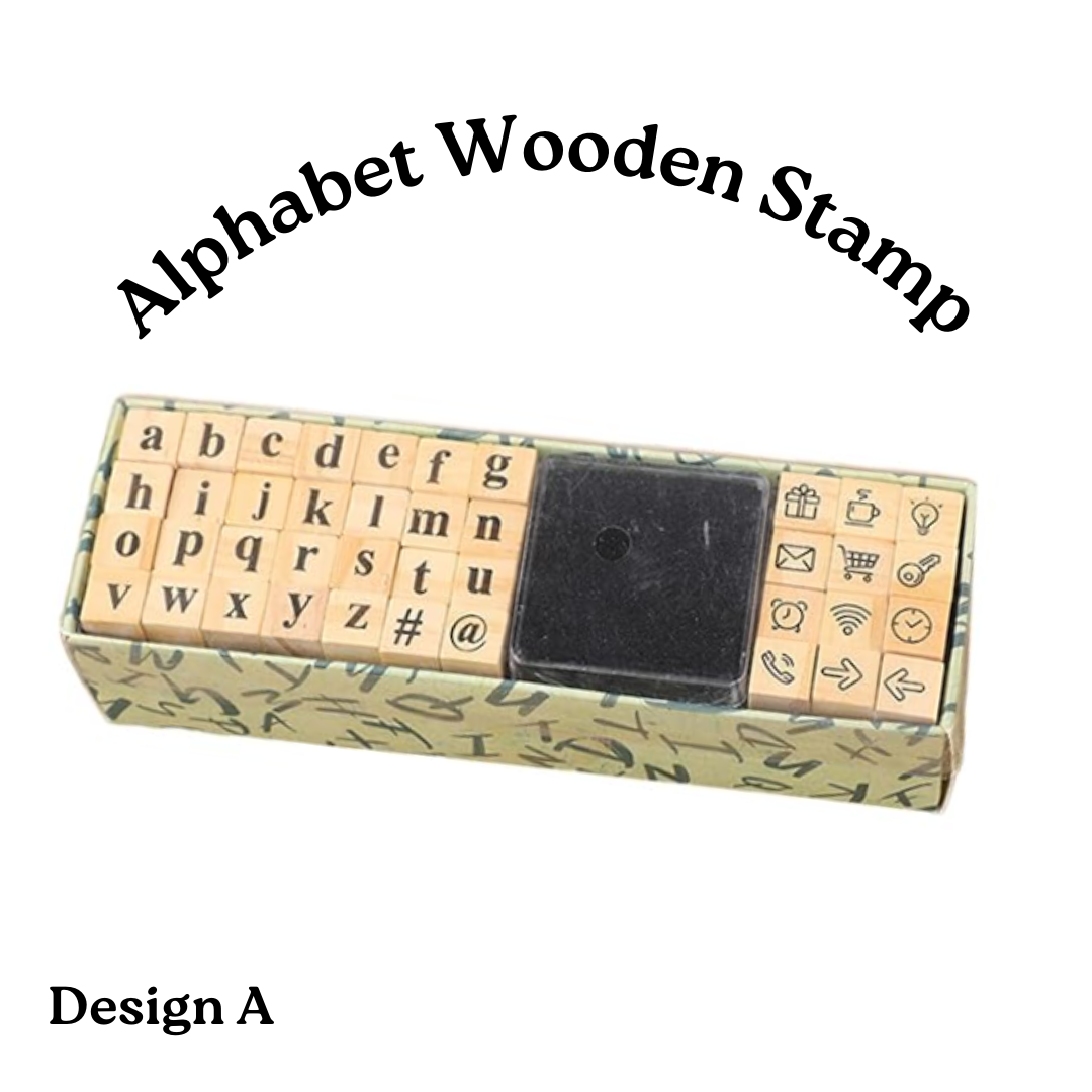 Alphabet Wooden Stamp_0