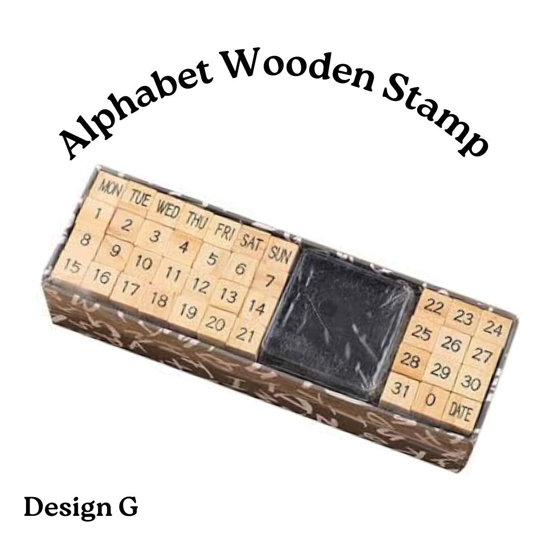 Alphabet Wooden Stamp_6