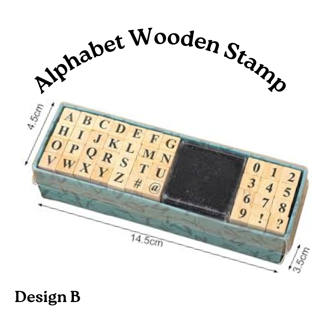 Alphabet Wooden Stamp_1