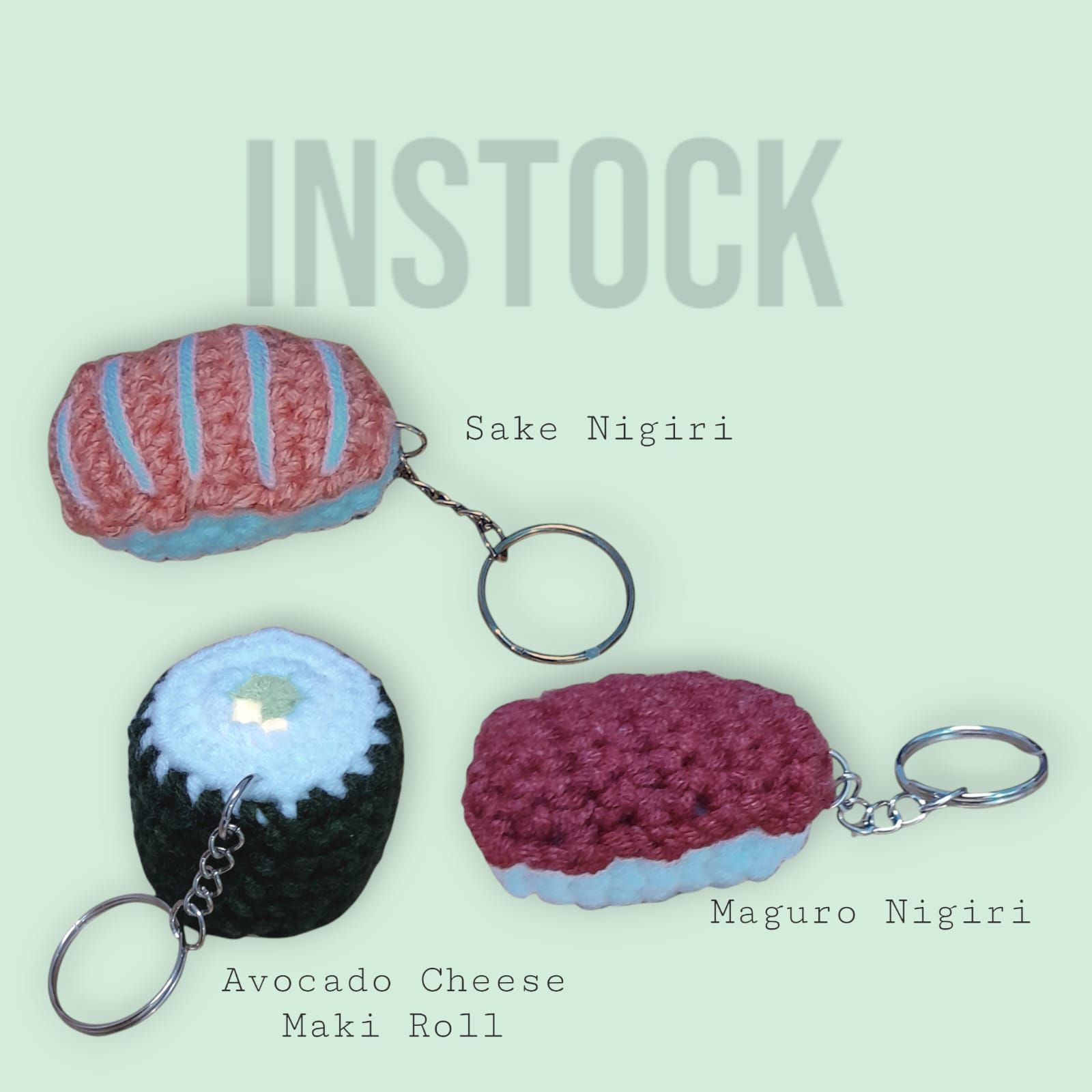 [INSTOCK] Sushi Keychains_0