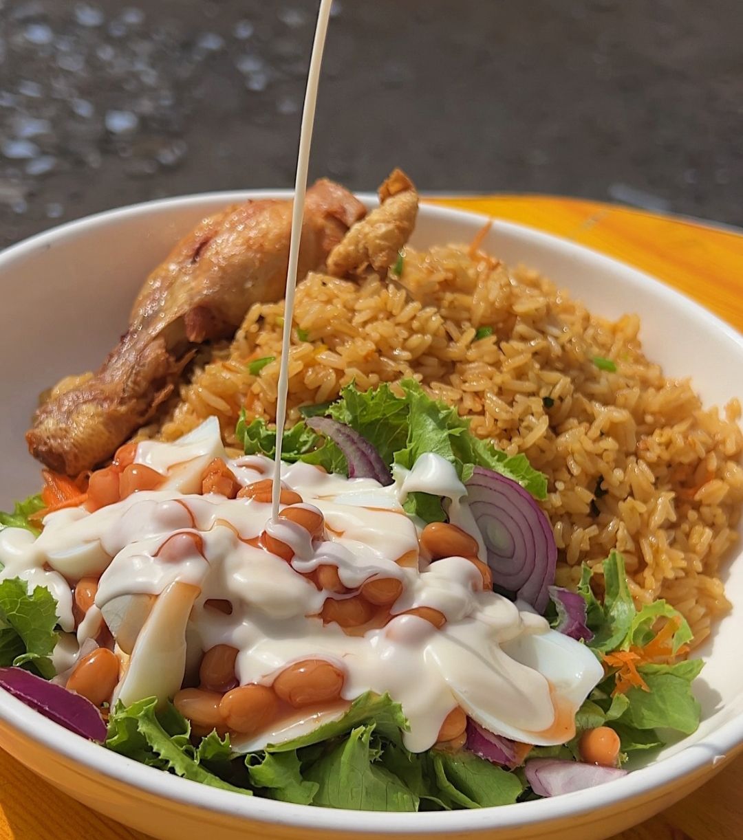 Assorted fried rice with chicken/grilled turkey _2