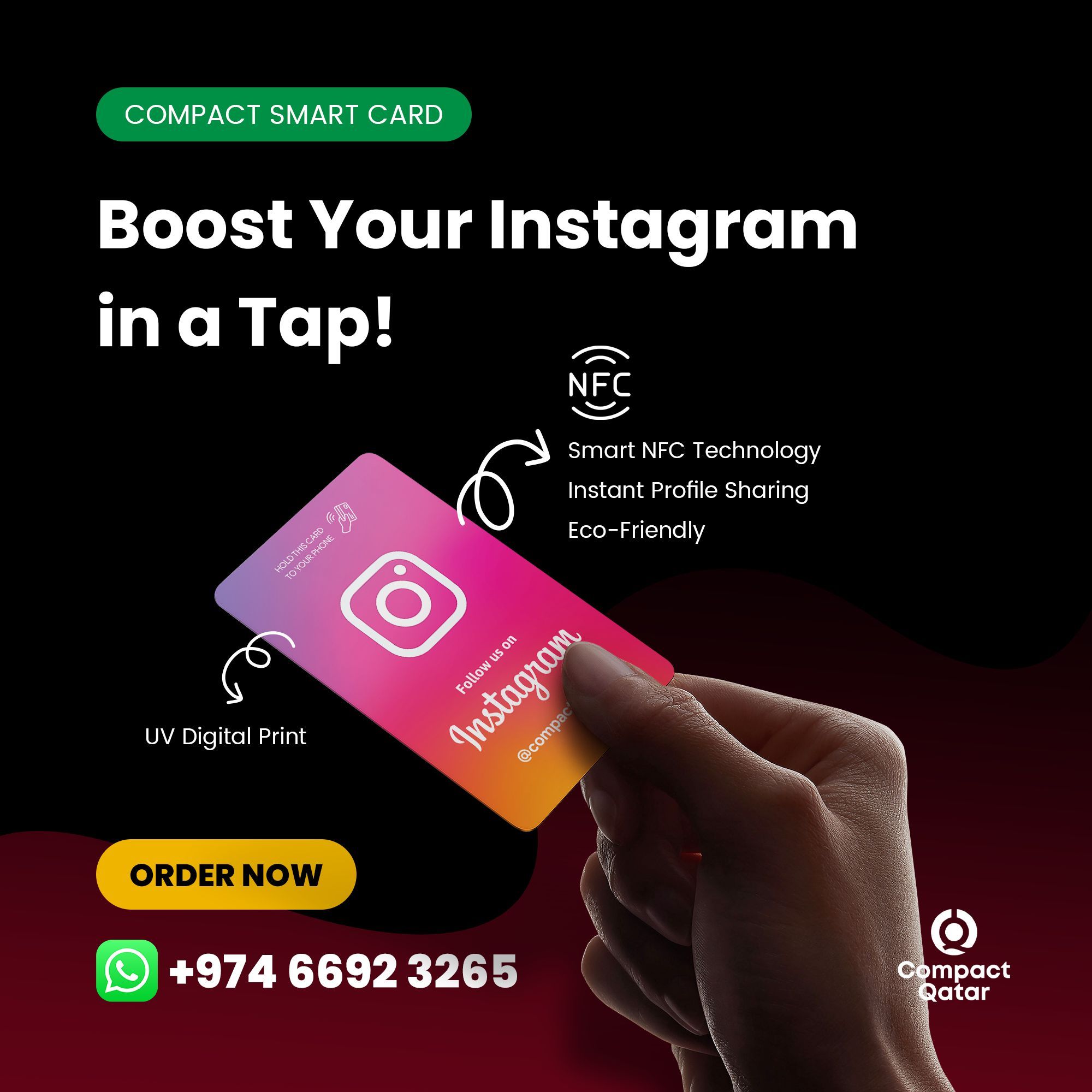 Instagram NFC Card – Increase your followers_1