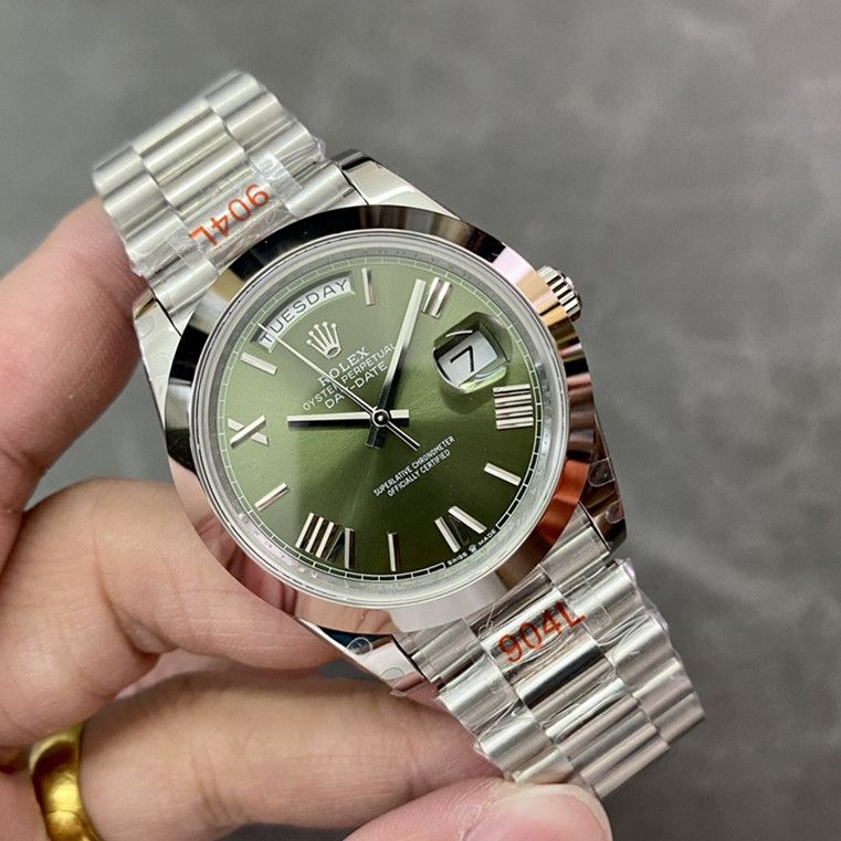 Rolex Day-Date Olive Green Dial_1