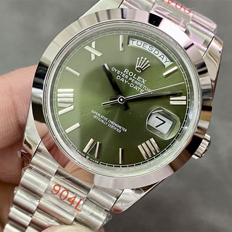 Rolex Day-Date Olive Green Dial_6