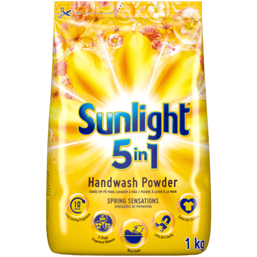 Sunlight 5 in 1 Handwash Powder 1kg_1