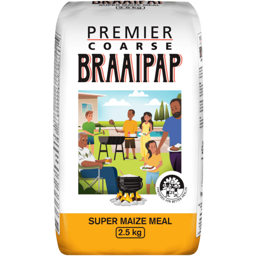 Premier Coarse Braaipap Super Maize Meal 2.5kg_0