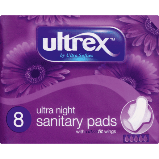 Ultrex Sanitary Pads Assorted - 8 - 10 Pads_2