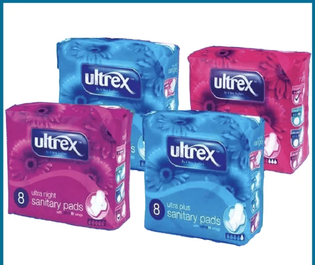 Ultrex Sanitary Pads Assorted - 8 - 10 Pads_0