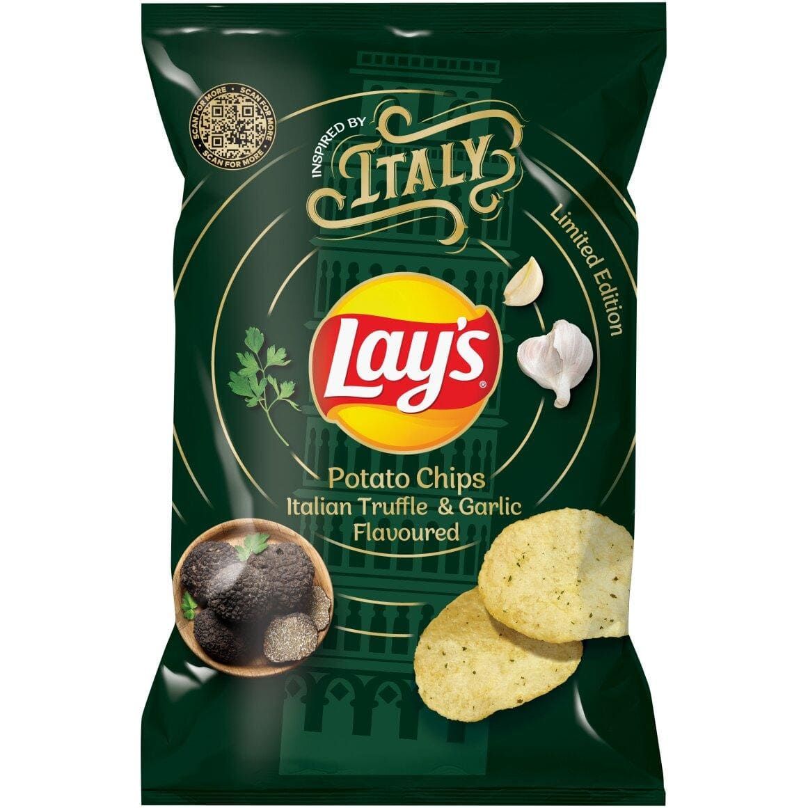 Lay's Italian Truffle & Garlic Chips 120g_0