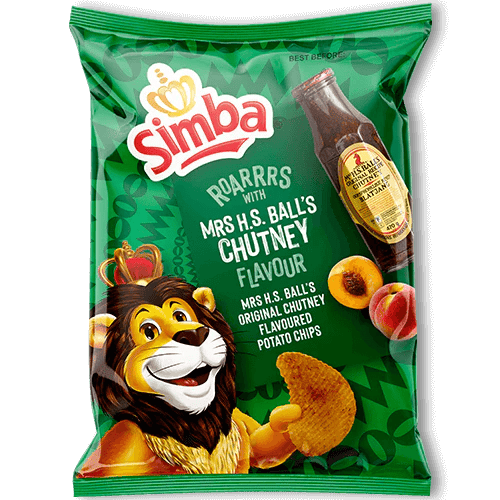 Simba Mrs H.S. Ball's Chutney Chips 120g_0