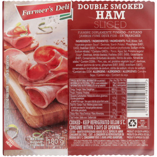 Farmer's Deli Double Smoked Ham180g_0