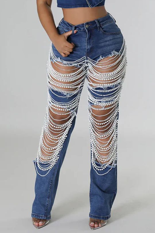 Pantalon perles _1