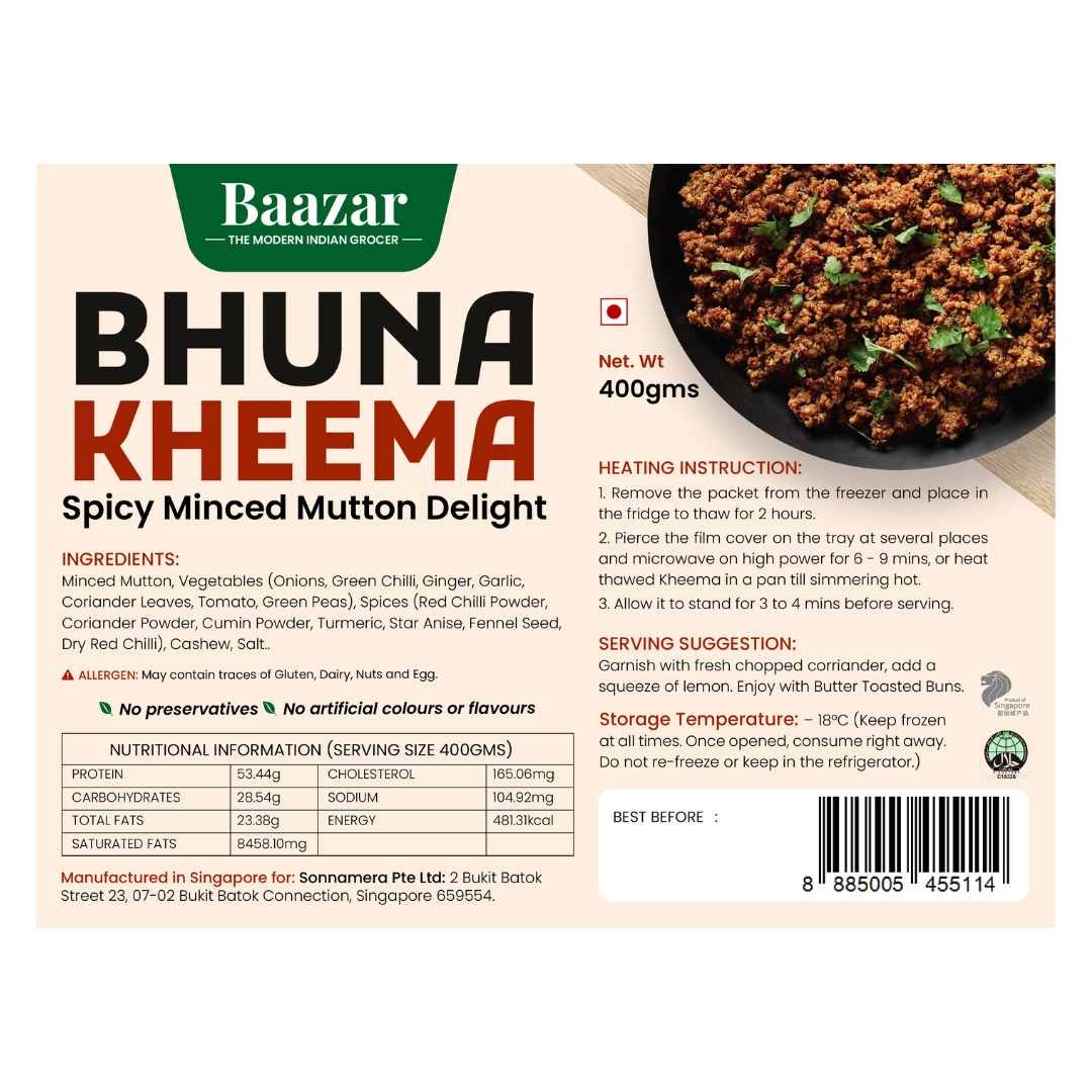 BAAZAR Bhuna Kheema 400g_0