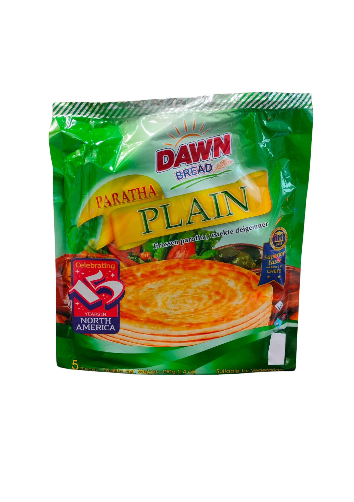 Dawn Paratha Plain 5pieces 400g_0