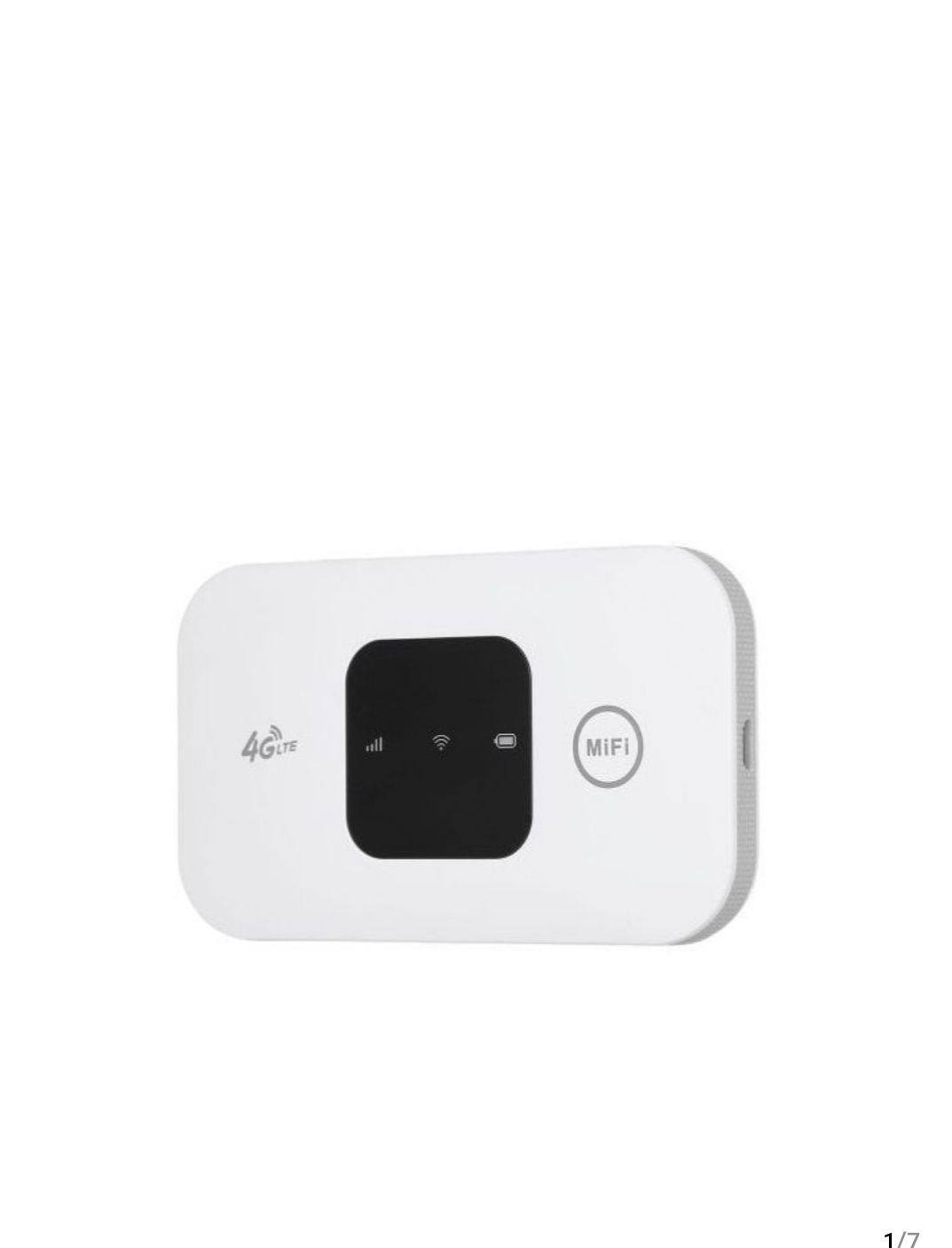  4G LTE Mobile WiFi Portable WiFi Hotspot 150Mbps MiFi With SIM Card Slot - White_0