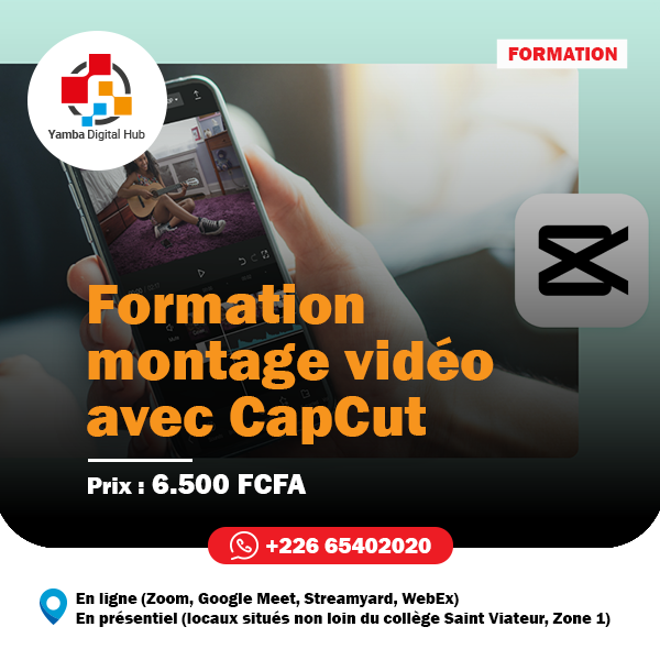 Formation montage vidéo avec CapCut_0