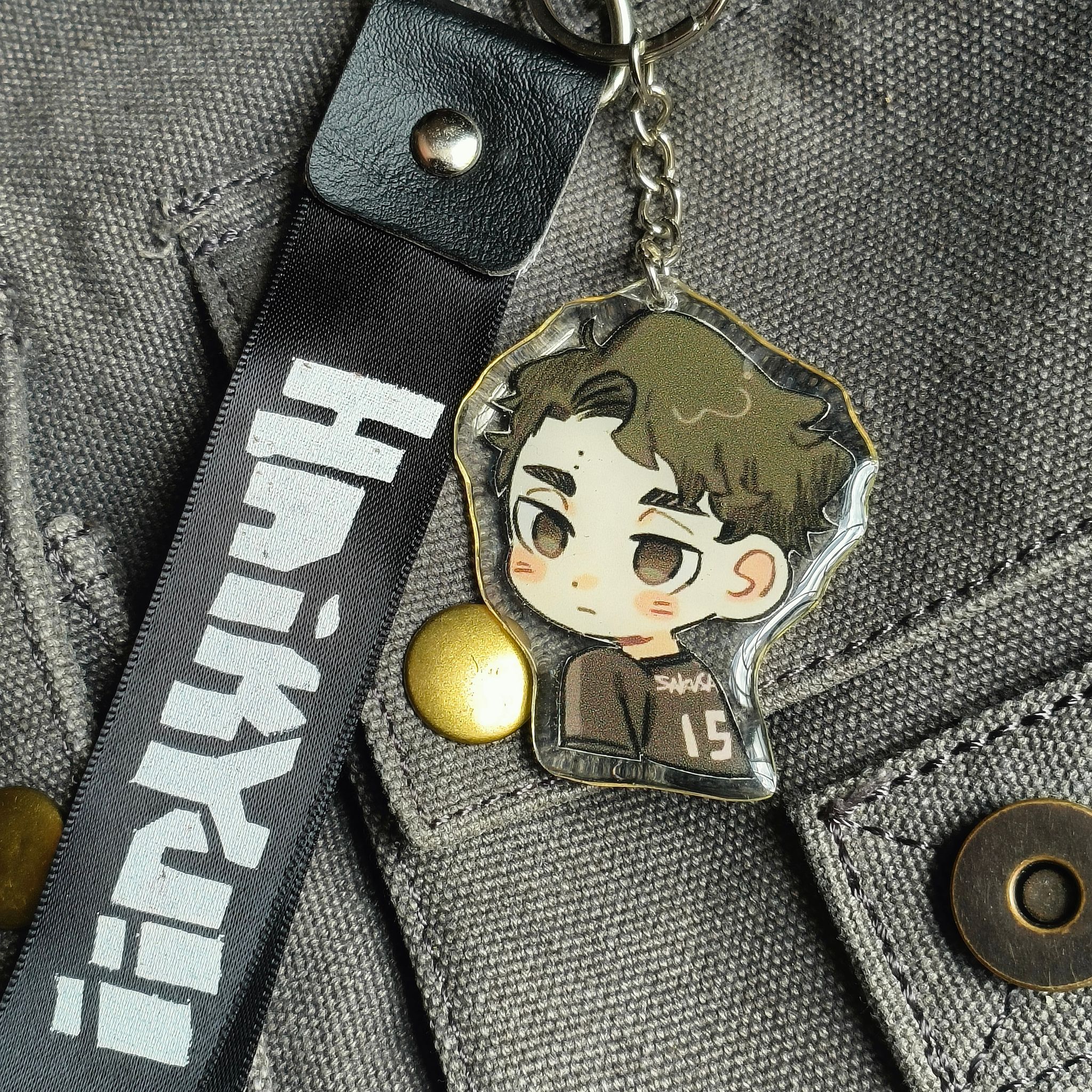 Sakusa- haikyuu keychain_0