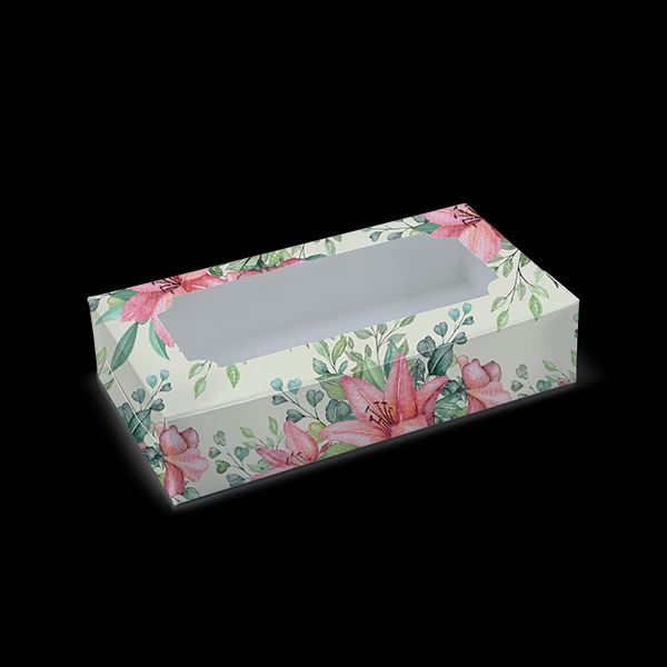 Colourful Blossom Mithai/Brownie Box for 6_5