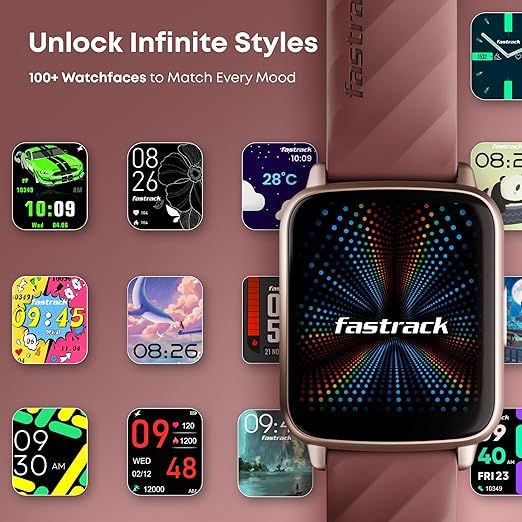 Fastrack Jupiter S1 Smart Watch, 1.83” TFT Display, SingleSync BT Calling Smart Watch_4