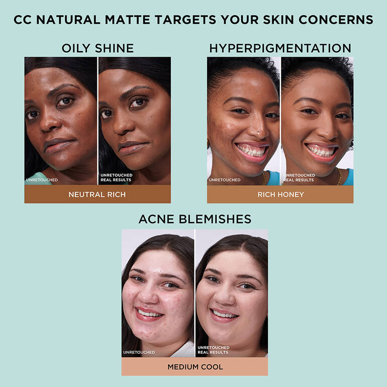 IT Cosmetics CC+ Cream Natural Matte Foundation SPF40_3