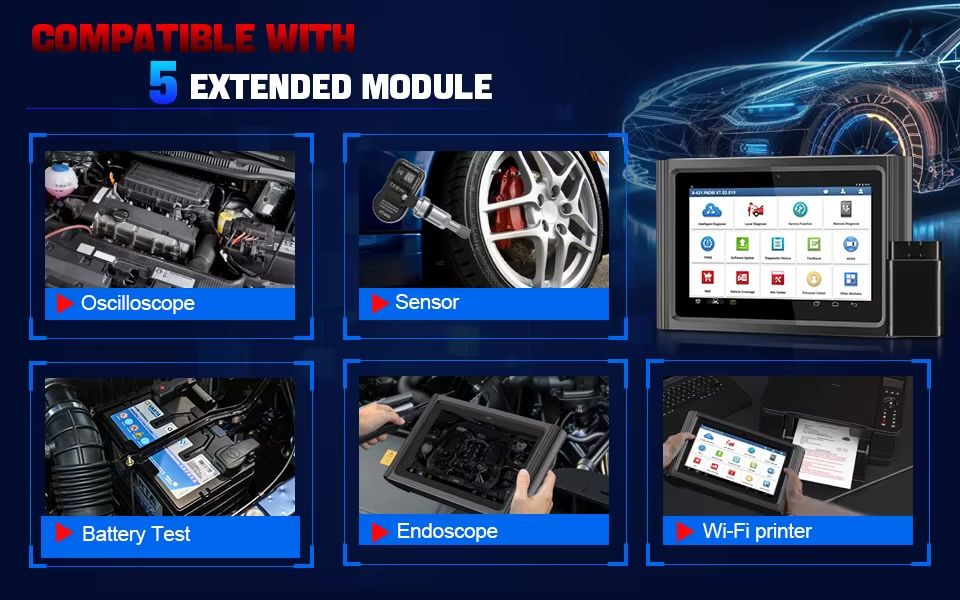 LAUNCH X431 PAD III V2.0 , Full System Diagnostic Tool Support Coding And Programming._10