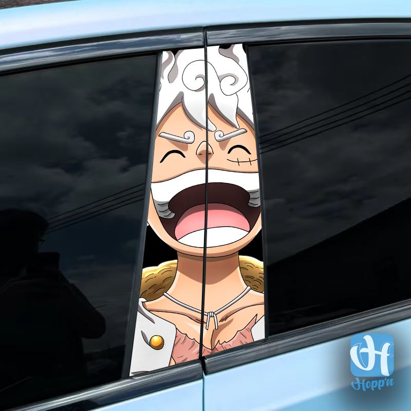 Monkey D Luffy Window Pillar Stickers_0