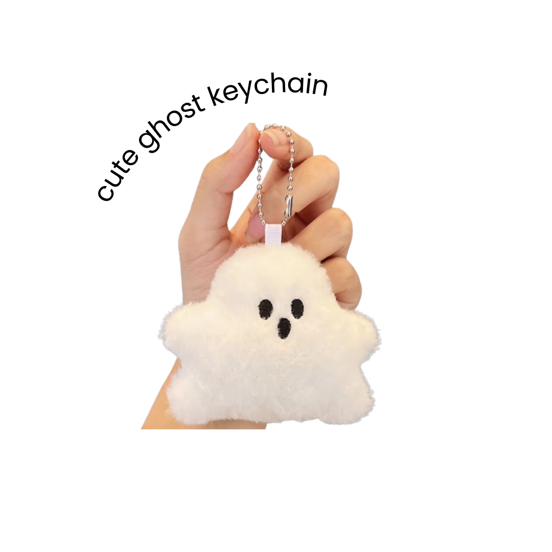 Cute Ghost Keychain_0