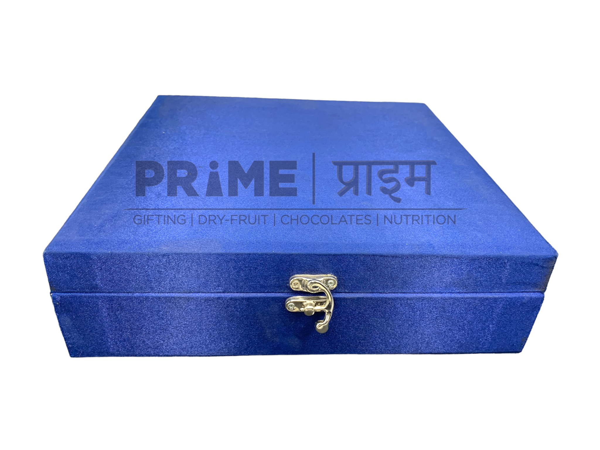 Royal Blue Square Hamper Box_1